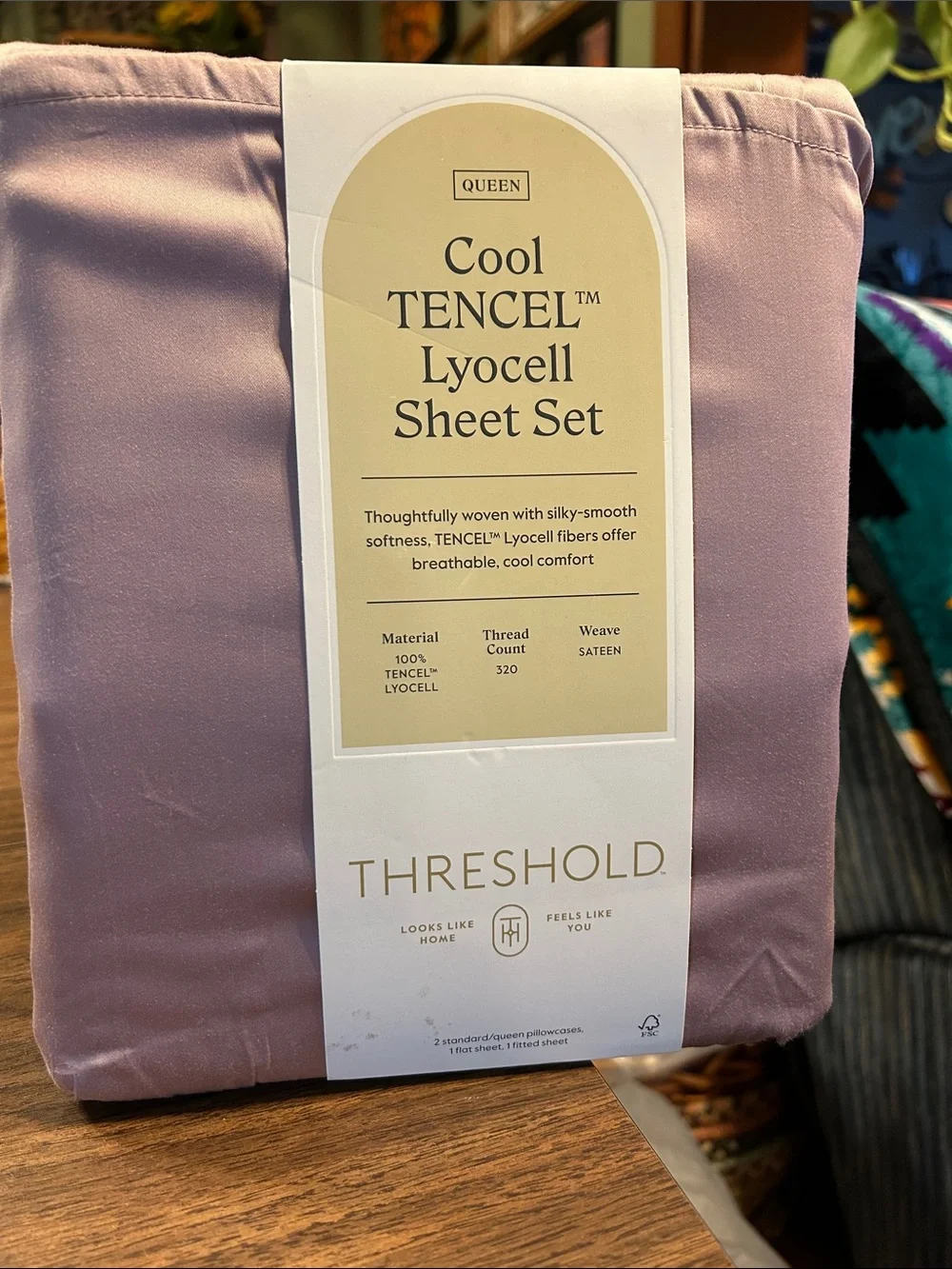 Threshold Cool TENCEL Lyocell Sheet Set - Lavender